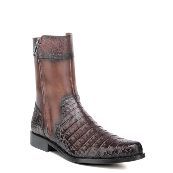 Bota F. Cuadra en Piel Genuina de Caimán - 834CWTV