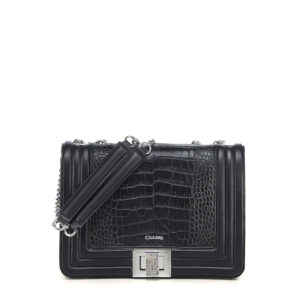 Bolsa Cuadra en Piel Genuina de Alligator - BOD3EAL