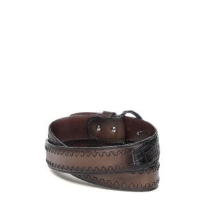 Cinto Cuadra en Piel Genuina de Alligator - CS571AL