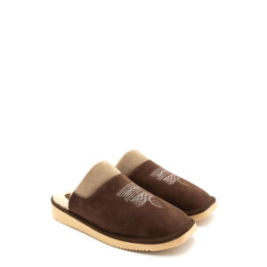Pantufla Vaquera Chocolate