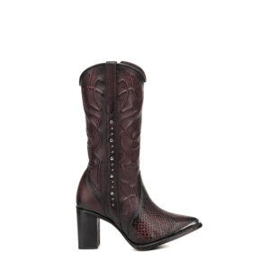 Bota Cuadra en Piel Genuina de Pitón - 4I19PM