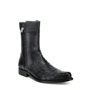 Bota F. Cuadra en Piel Genuina de Avestruz - 834AVBA