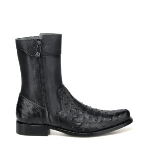 Bota F. Cuadra en Piel Genuina de Avestruz - 834AVBA