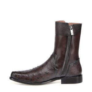 Bota F. Cuadra en Piel Genuina de Avestruz - 834AVTS