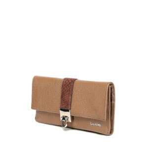 Cartera Cuadra en Piel Genuina de Allig?tor - BD262AL