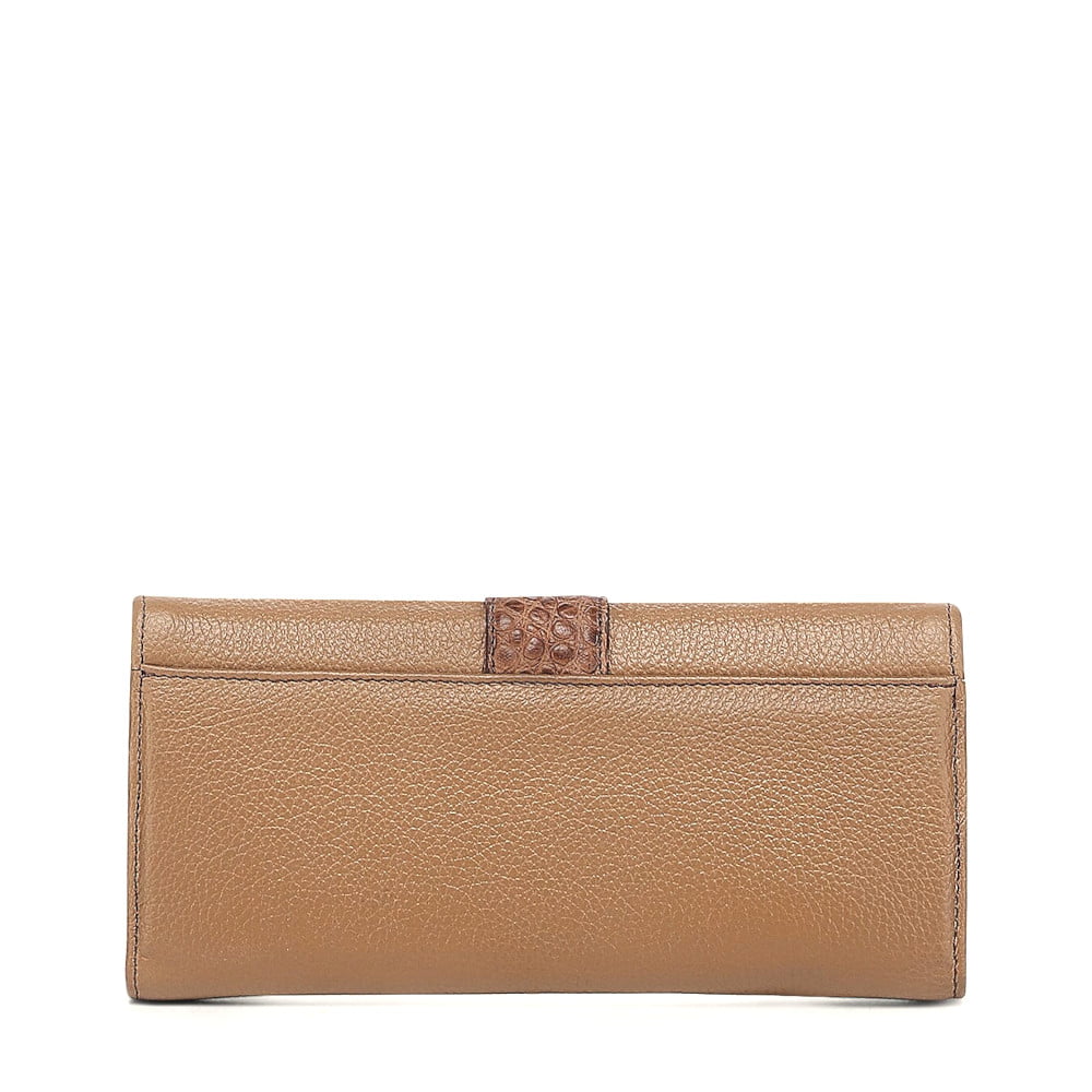 Cartera Cuadra en Piel Genuina de Alligátor - BD262AL