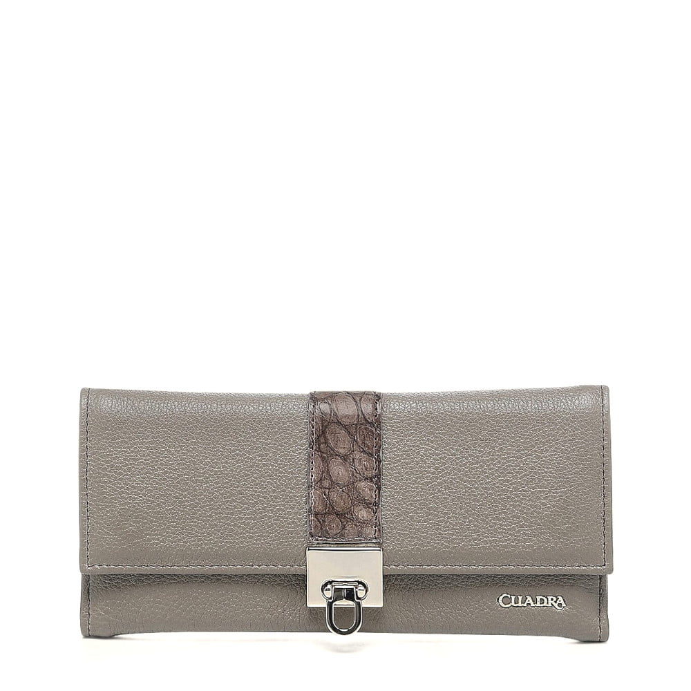 Cartera Cuadra en Piel Genuina de Moreleti - BD262MO