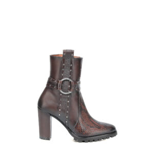 Botín F. Cuadra en Piel Genuina de Pitón - T47PMTS