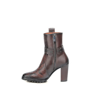 Botín F. Cuadra en Piel Genuina de Pitón - T47PMTS