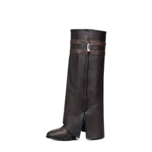 Bota F. Cuadra en Piel Genuina de Pitón - T48PMBD