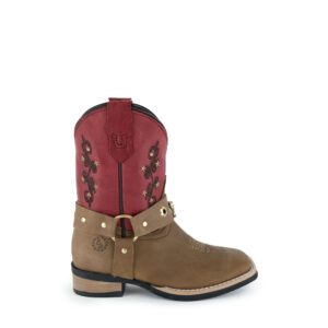 Bota Caballo Dorado Crazy Camel/Rojo Niño - 0318