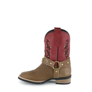 Bota Caballo Dorado Crazy Camel/Rojo Niño - 0318