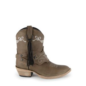 Bota Caballo Dorado Crazy Latón Dama - 0898