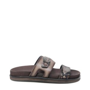 Sandalia F. Cuadra Piel Genuina de Pitón - 4M7PBNI