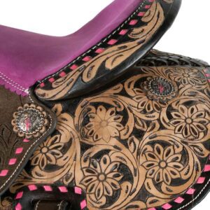 Montura Barrilera Cincelada con Accesorios F.15 Rosa