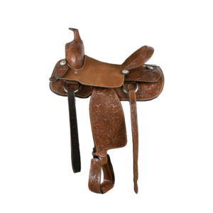 Montura de Lazo Cincelada Piel Premium F.16 Miel