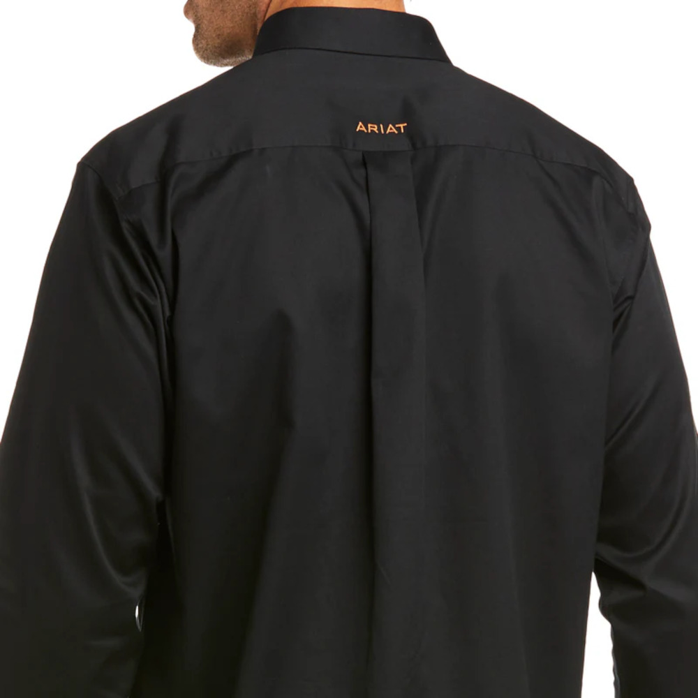 Camisa Ariat Solid Twill Negro - 10034229 - Image 4