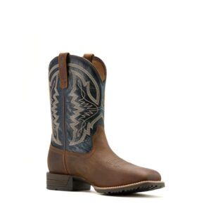 Bota Ariat Hybrid Ranchwork Tavern Taupe/Dark Denim - 10061232