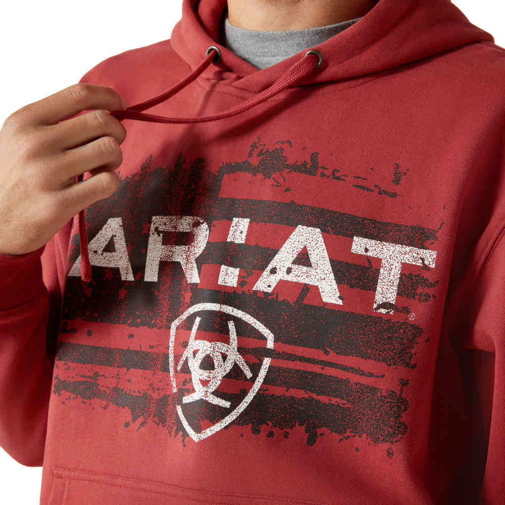 Sudadera Ariat Liquid Stamp Flag - 10062494 - Image 3