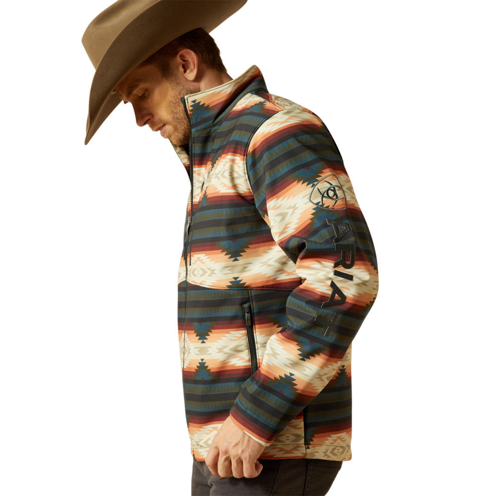 Chamarra Ariat Logo Southwest Softshell - 10062583 - Image 3