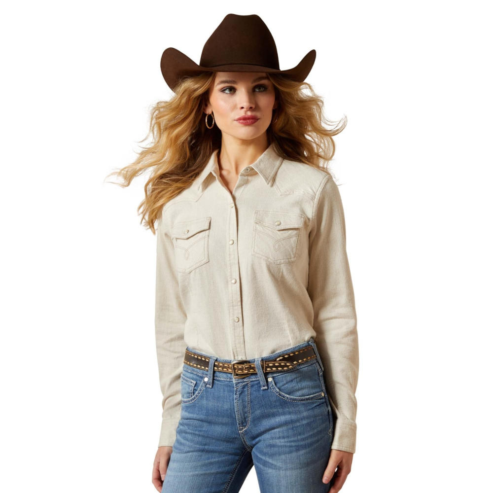 Camisa Ariat Papyrus Western - 10065865