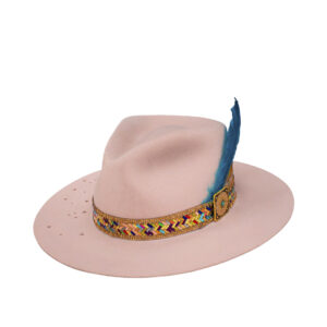 Texana Charlie 1 Horse Hillbilly Hippie Powder Pink