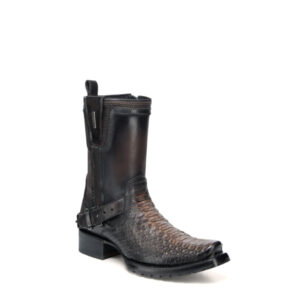 Bota Cuadra Biker en Piel Genuina de Pitón - 1J3RPH