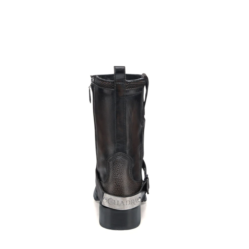 Bota Cuadra Biker en Piel Genuina de Pitón - 1J3RPH - Image 3