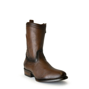 Bota Cuadra en Piel Genuina de Venado - 2H58VE