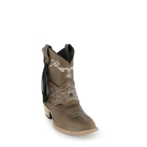 Bota Caballo Dorado Crazy Latón Dama - 0898