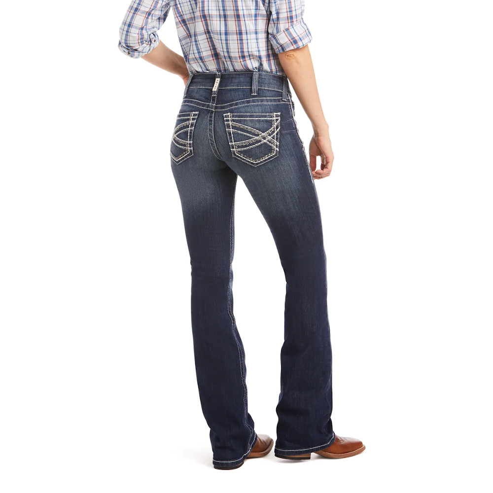 Pantalón Ariat R.E.A.L Stretch Corte De Bota Entrelazada Tiro Medio - Image 2