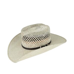 Sombrero El Reparo 100x Carson Yute Campana Randado
