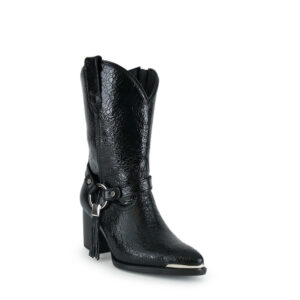 Bota Lyard Castiel Craquelado Negro - EST20391