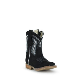 Bota Jar Boots Nobuck Negro Bolitas - EST6061
