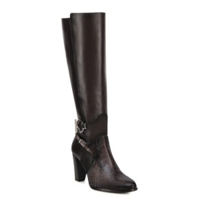Bota F. Cuadra en Piel Genuina de Pitón - 6G4PBTS