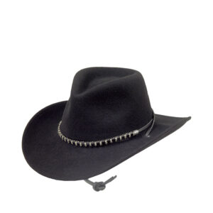 Texana Stetson Black Foot Crushable Black