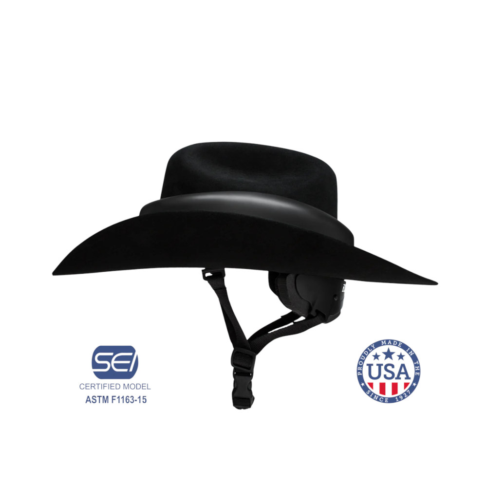 Texana Resistol Ridesafe Black 6X - Image 2