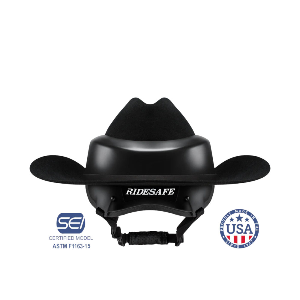Texana Resistol Ridesafe Black 6X - Image 3