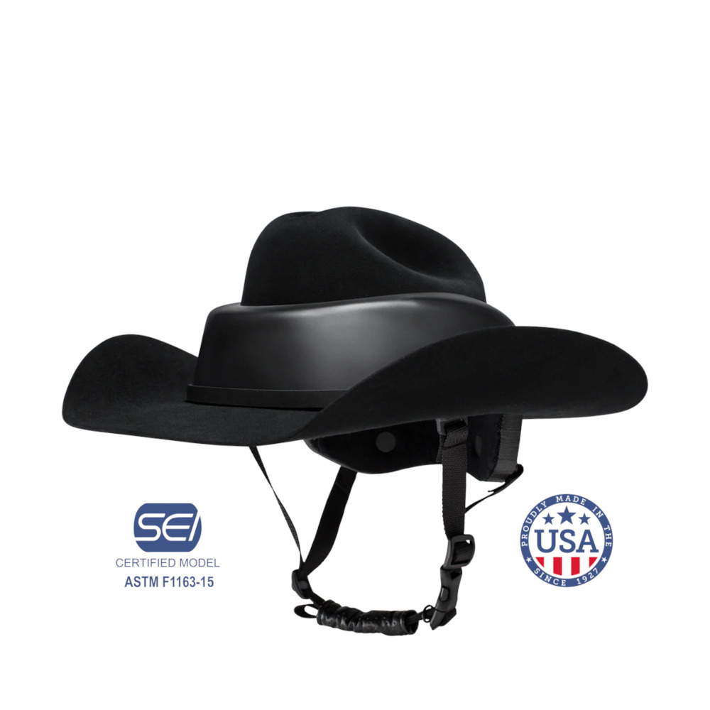 Texana Resistol Ridesafe Black 6X - Image 4