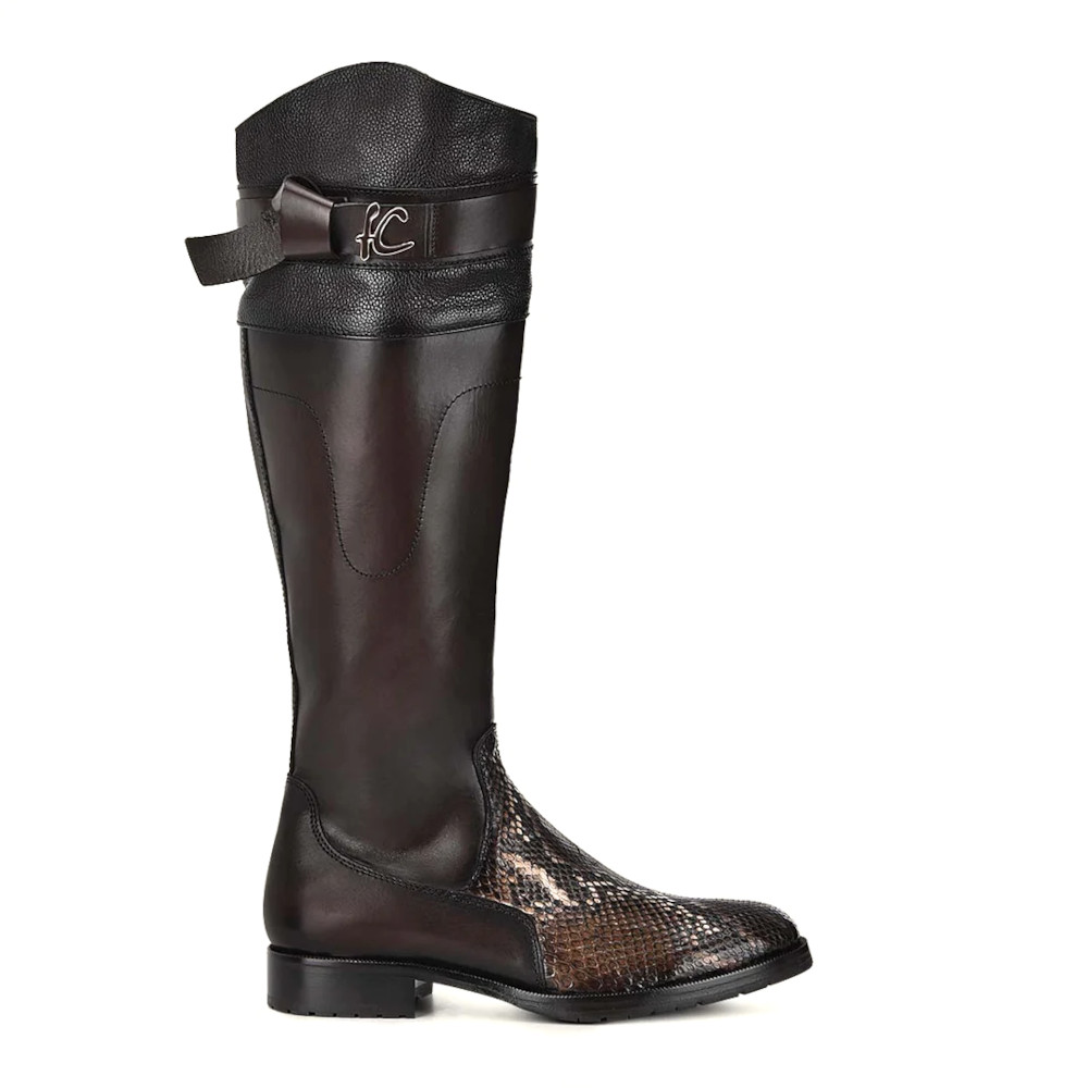 Bota F. Cuadra en Piel Genuina de Pitón - 98TPBTS - Image 2