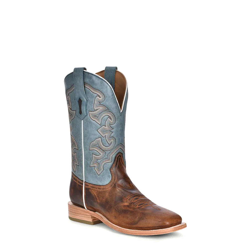 Bota Corral Honey Blue Embroidery - A4262