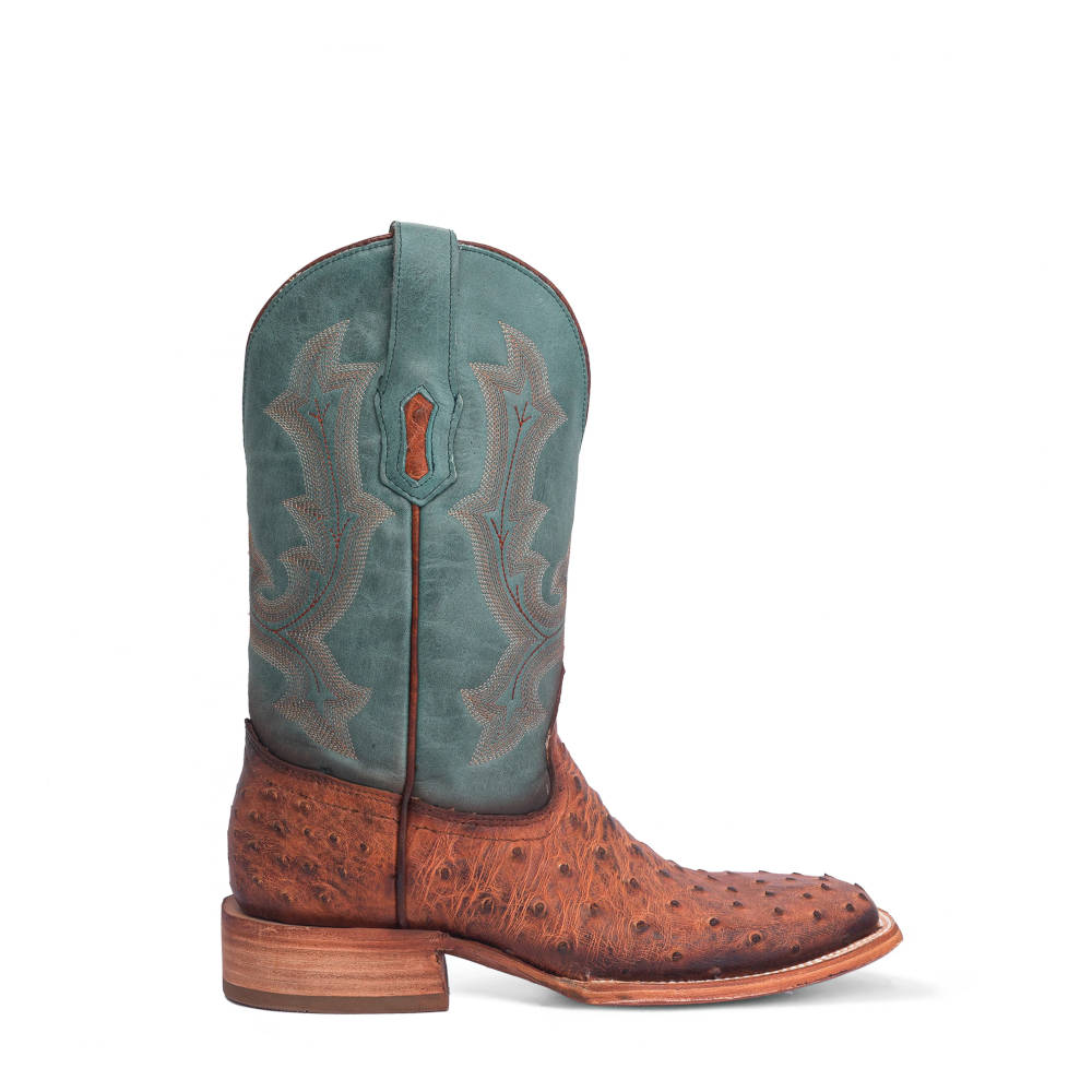 Bota Corral Navy Blue Ostrich - A4500 - Image 2