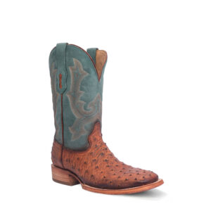 Bota Corral Navy Blue Ostrich - A4500