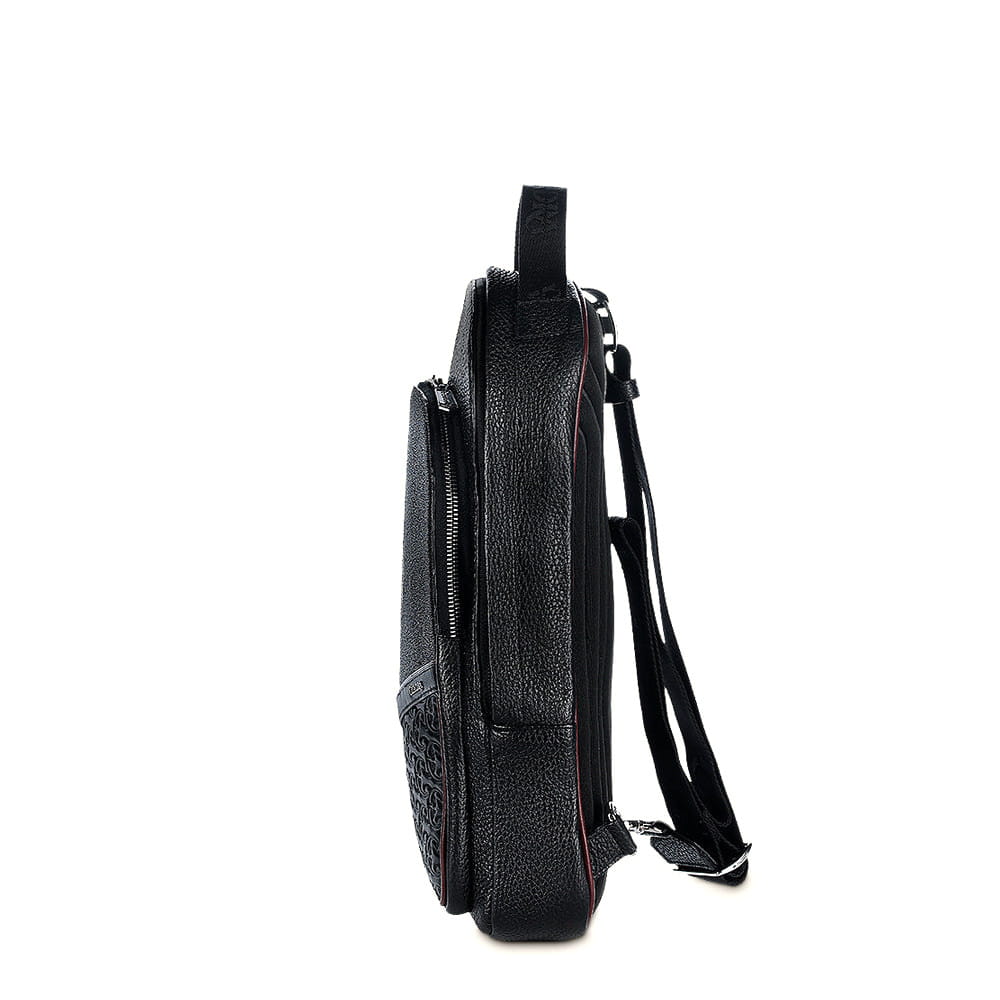 Mochila Cuadra en Piel Genuina de Mantarraya - BOC25MA - Image 3