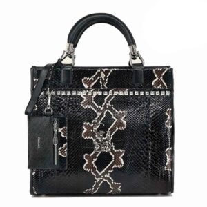 Bolsa Cuadra en Piel Genuina de Pit?n - BOD0DPH