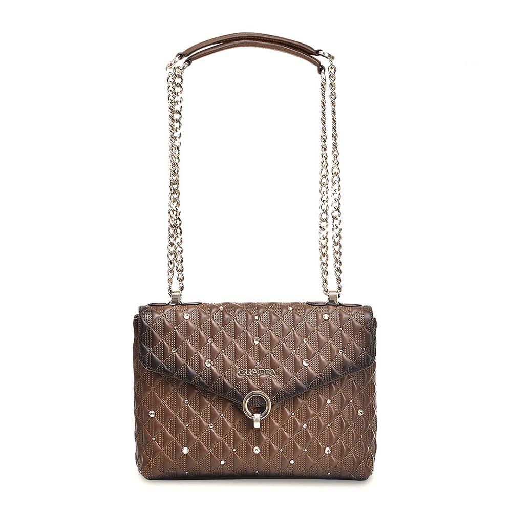 Bolsa Crossbody Cuadra en Piel Genuina - BOD0LRS