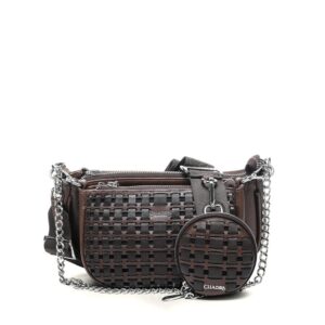 Bolsa Crossbody Cuadra en Piel Genuina - BOD3YRS