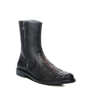 Bota F. Cuadra en Piel Genuina de Pitón - G54PBTS
