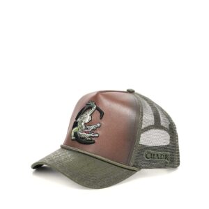 Gorra Cuadra en Piel Genuina - GCF25GS