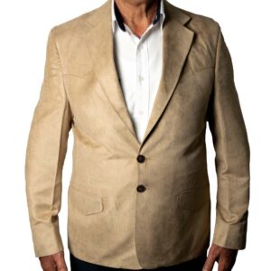 Saco Old West Gamuzina Liso Tabaco - ESTGTA-101